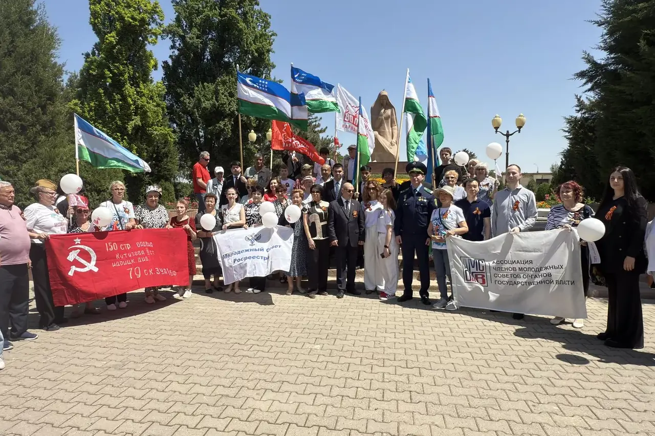 «огонь памяти» из москвы зажгли в столице узбекистана