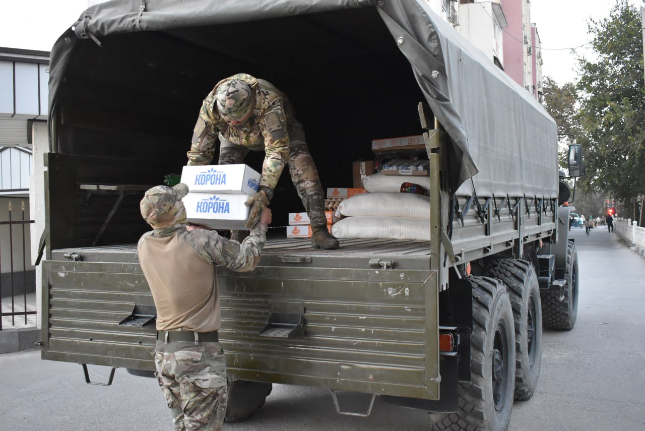 российские военные передали гуманитарную помощь детям с овз в бохтаре  