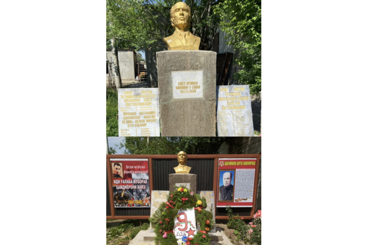 в таджикском согде к 80-летию победы отремонтировали почти все памятники боевой славы