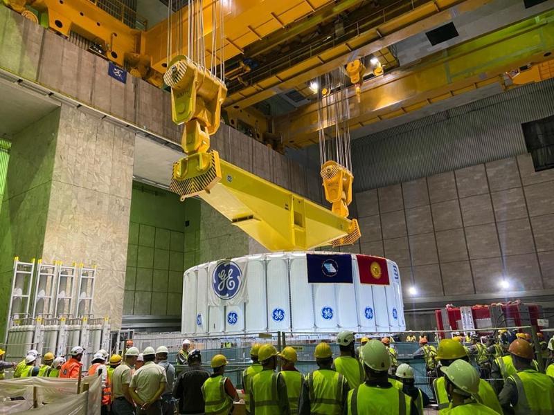 мощность крупнейшей гэс кыргызстана увеличат на 4,5% после реконструкции гидроагрегата