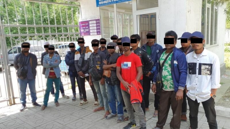 нелегальных мигрантов из бангладеш задержали на границе кыргызстана с узбекистаном