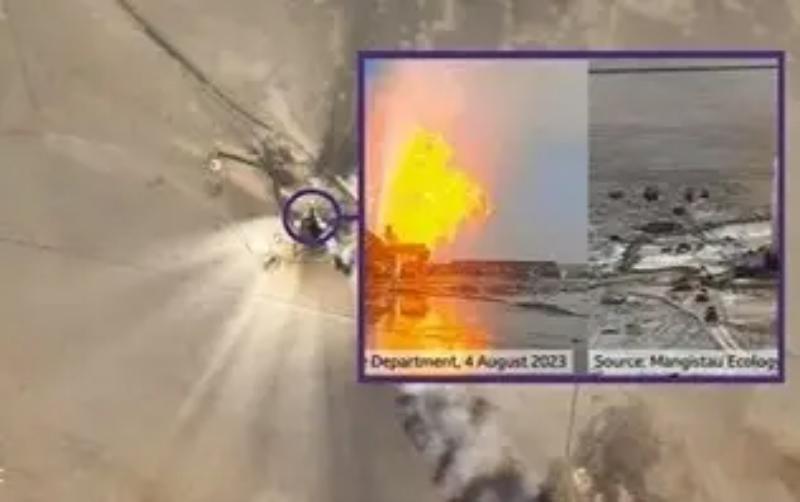 ввс: одна из крупнейших утечек метана на планете произошла в казахстане