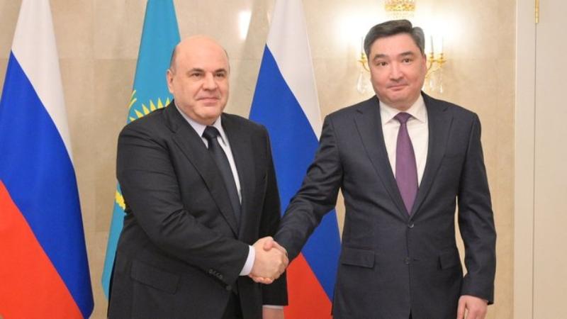 мишустин и бектенов: прорабатываются 67 совместных проектов на $14 млрд в ключевых отраслях экономики 