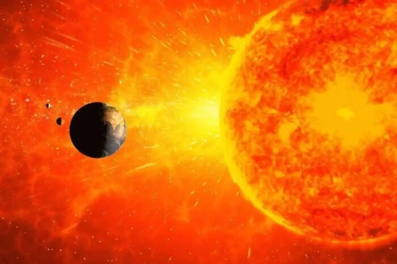 стало известно, какой силы магнитная буря обрушится на земля в пятницу, 17 января 2025