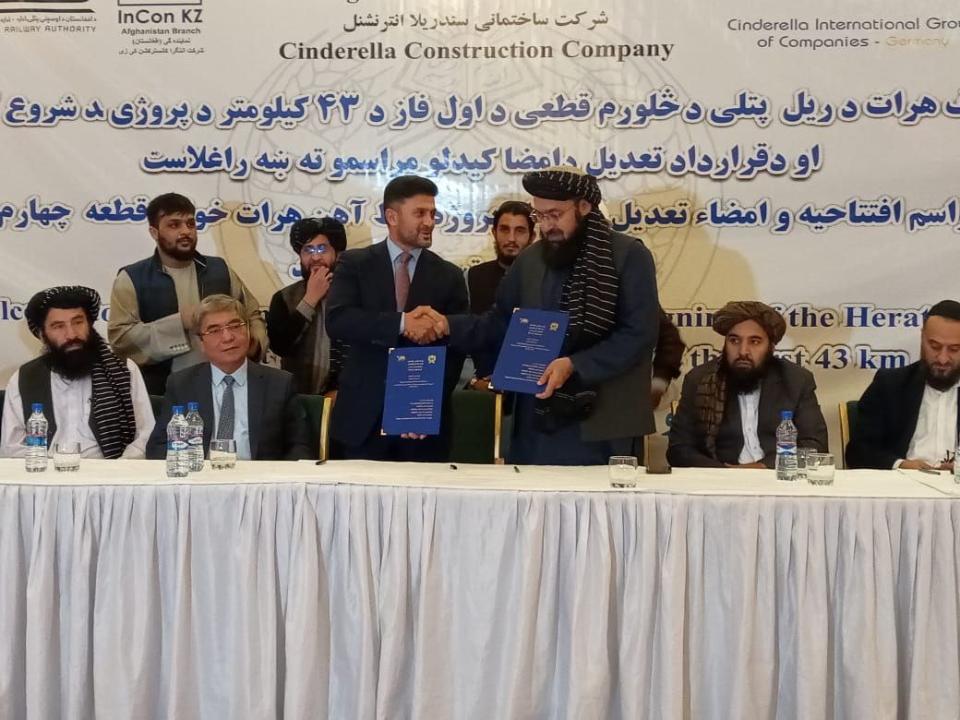 афганистан договорился с казахстаном о строительстве участка железной дороги в иран