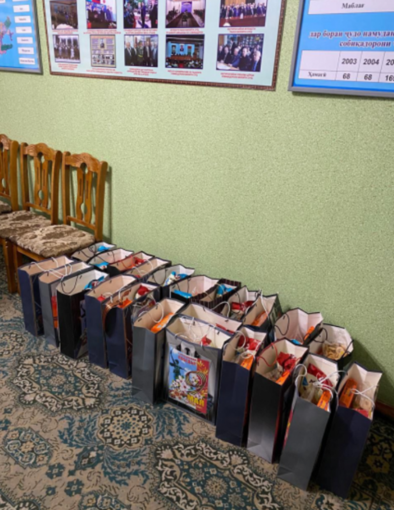 сотрудники генконсульства рф в таджикистане оказали помощь вдовам ветеранов вов