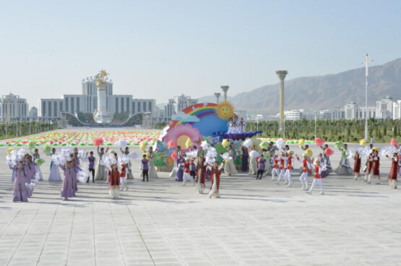 здесь будет город-сад: первый «умный» город аркадаг открылся в туркмении