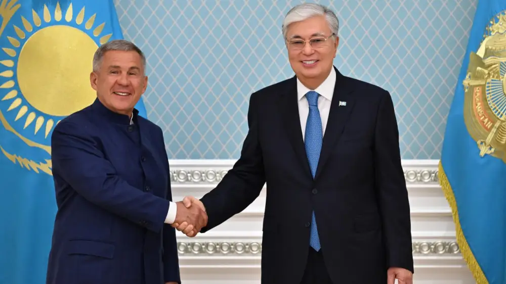 токаев встретился с главами татарстана и якутии в преддверии всемирных игр кочевников