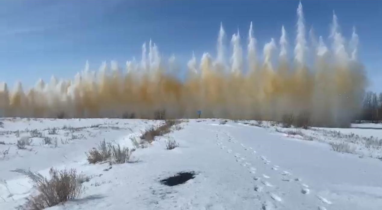 в карагандинской области казахстана приступили к взрывным работам на реках