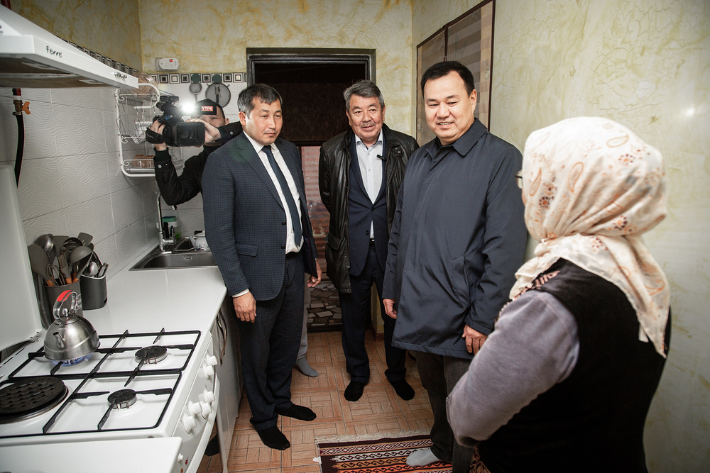 газпром подключает к газоснабжению населенные пункты в кыргызстане