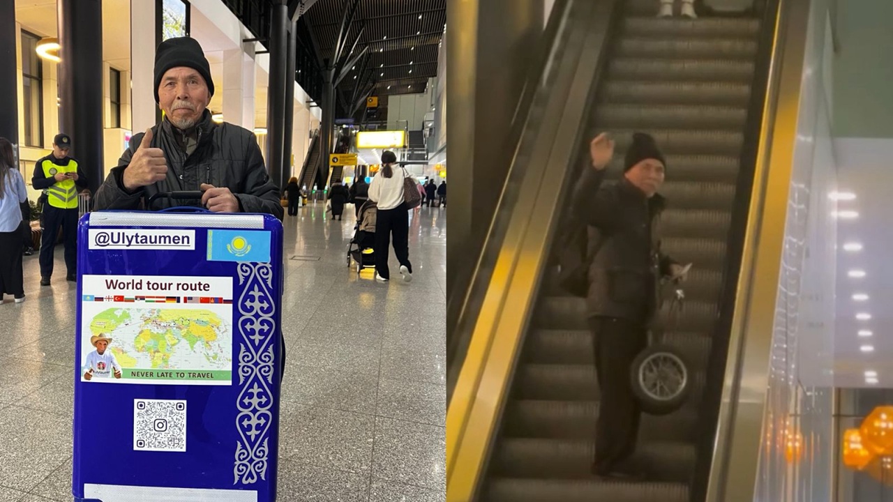 76-летний житель казахстана отправился в кругосветное путешествие пешком 