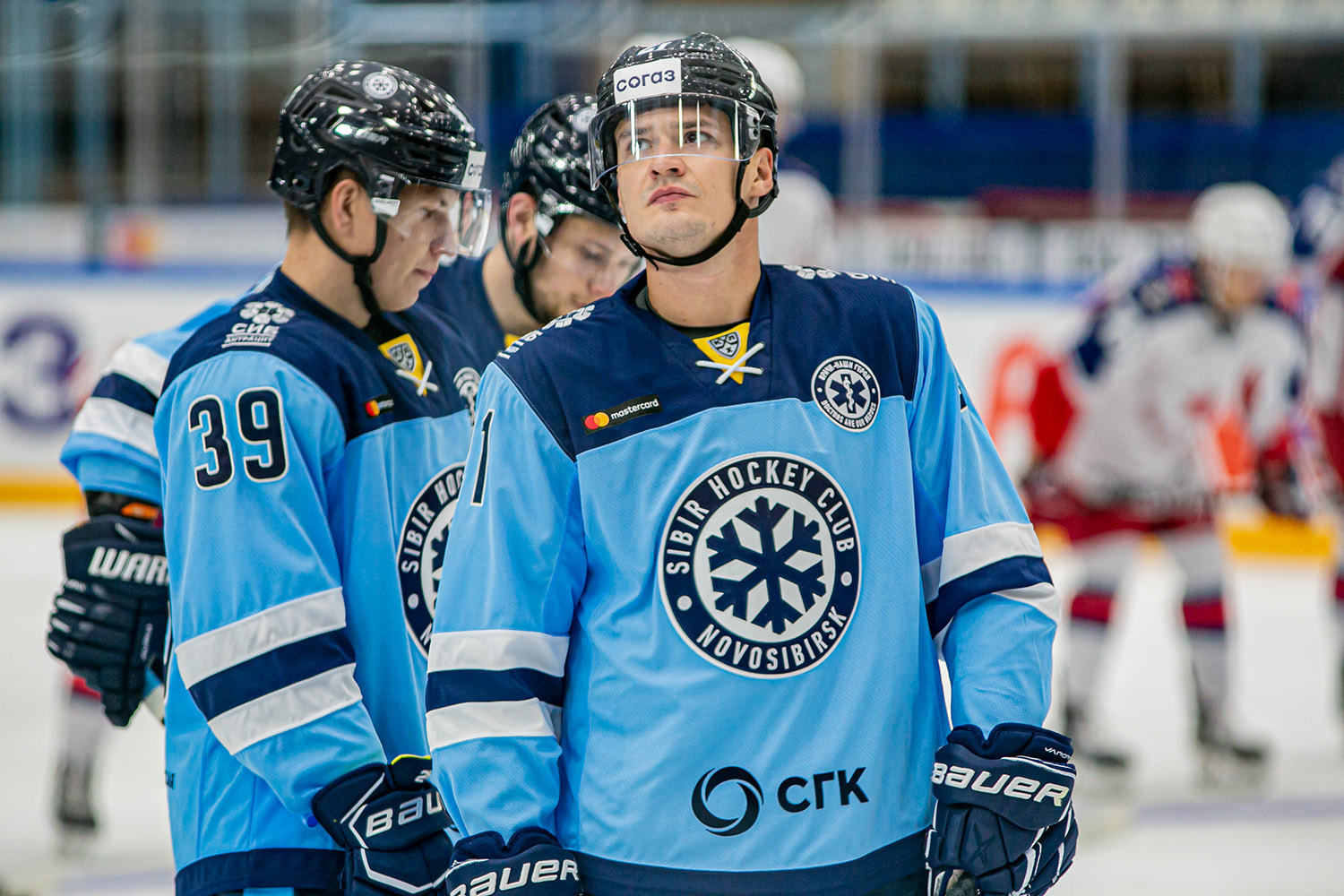 в астане хоккейная «сибирь» одержала волевую победу над «барысом» 