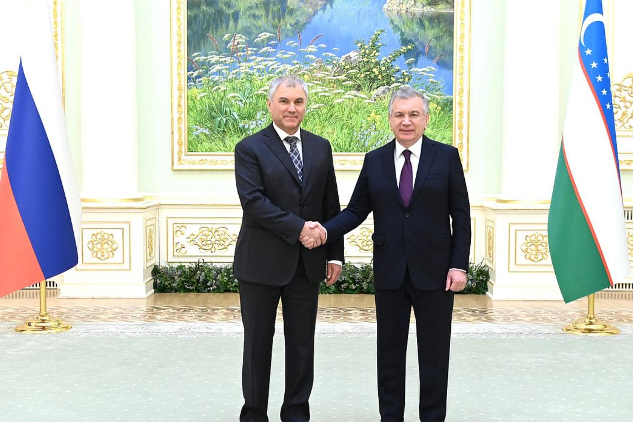 шавкат мирзиёев встретился с вячеславом володиным: обсуждены перспективы сотрудничества и историческая память