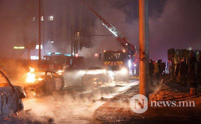 в столице монголии улан-баторе взорвался автомобиль- газовоз весом 60 тонн