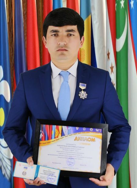 магистрант из таджикистана признан «лучшим студентом снг»
