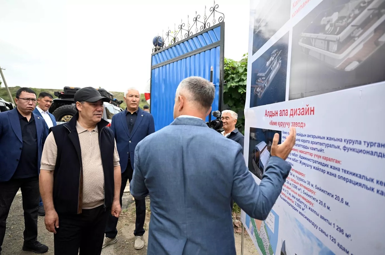 суда водоизмещением до 350 тонн будут строить на иссык-куле