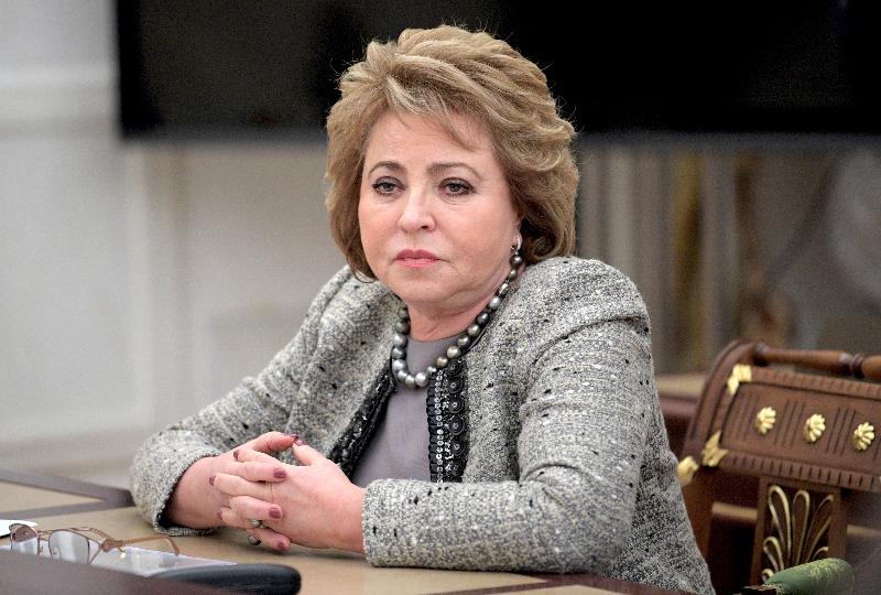 матвиенко: рассчитываем, что в ближайшее время президент узбекистана снова приедет в россию