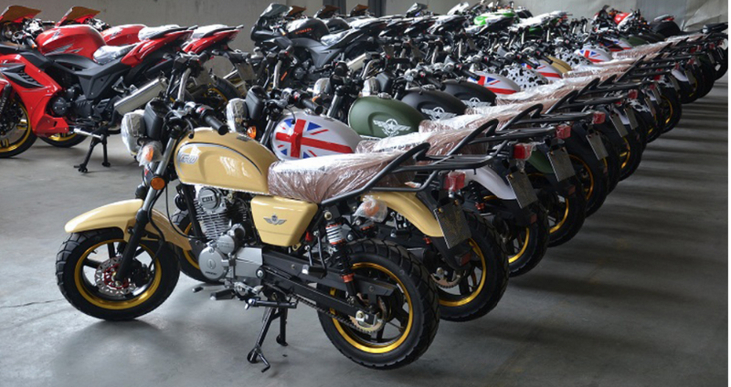 в кнр началось производство мотоциклов для стран центральной азии