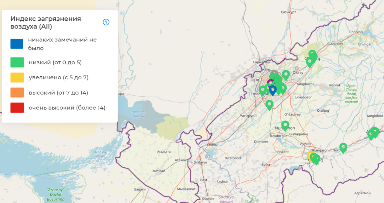 в узбекистане отказываются от стандартов воз по качеству воздуха и разработают свои