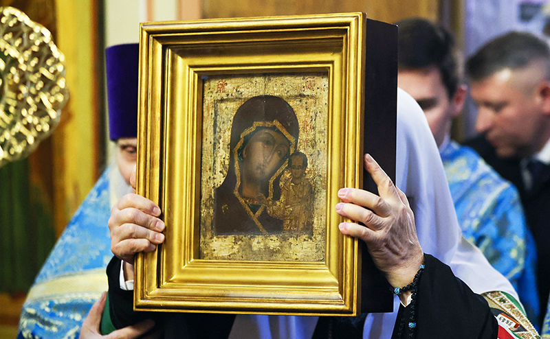 патриарх рпц кирилл заявил об обнаружении подлинной иконы казанской божией матери