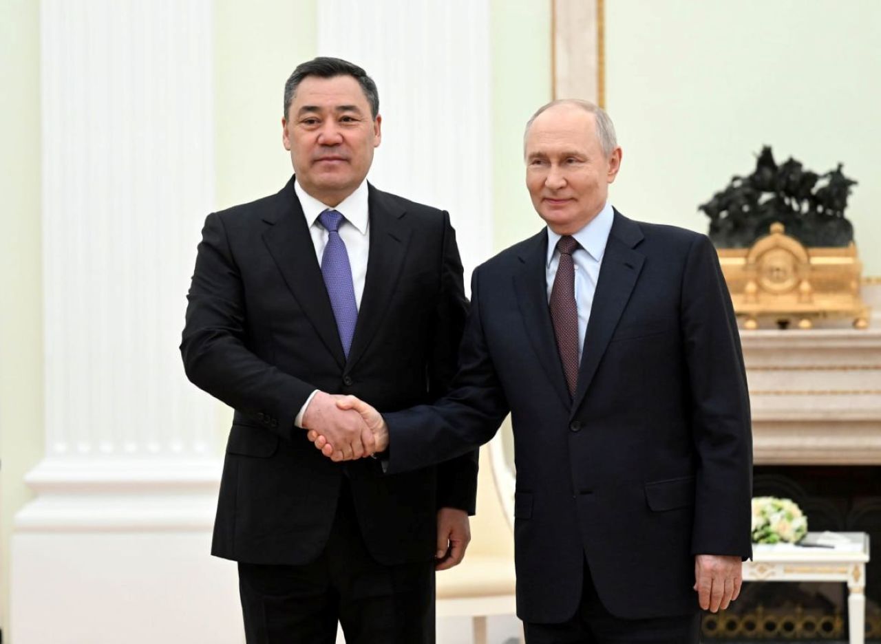 садыр жапаров в москве провел переговоры с владимиром путиным