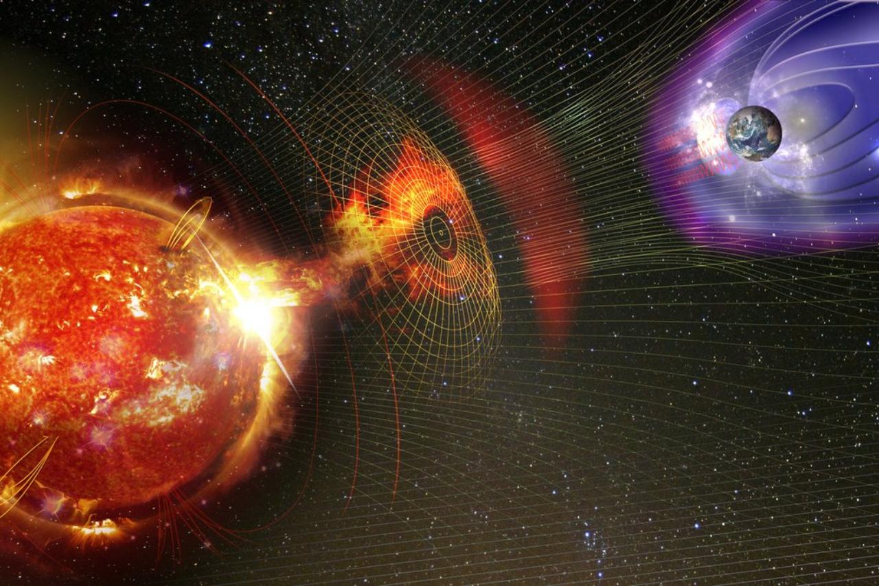 рождественская буря: какая геомагнитная обстановка ожидается в центральной азии во вторник, 7 января 2025