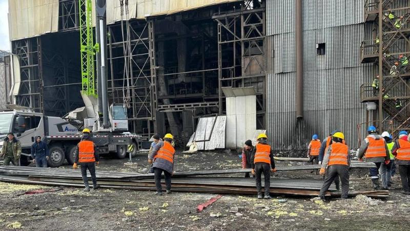 завершились работы по ликвидации последствий чп на тэц бишкека 