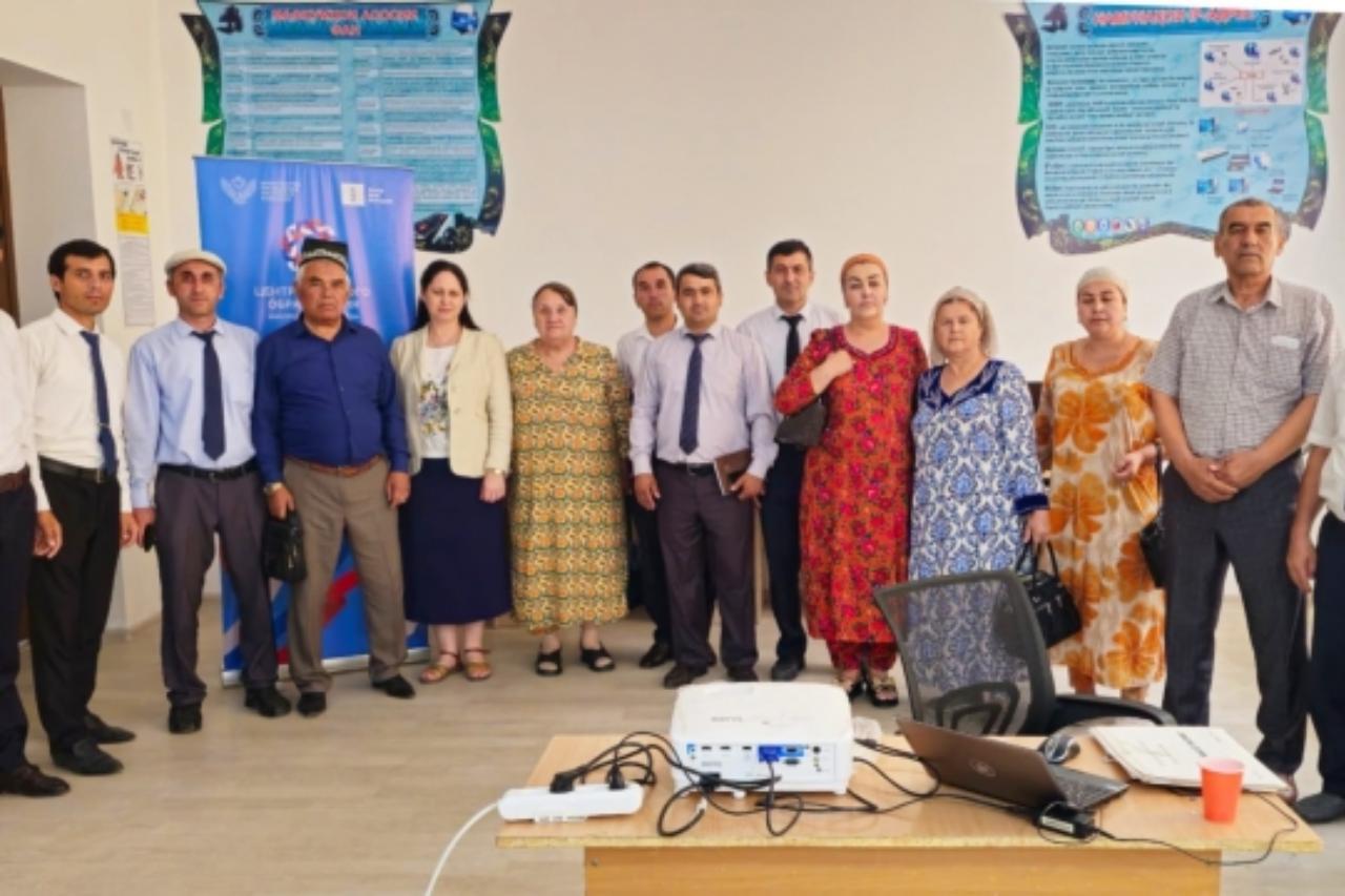 российские педагоги повышают квалификацию таджикских учителей, обучающих на русском языке