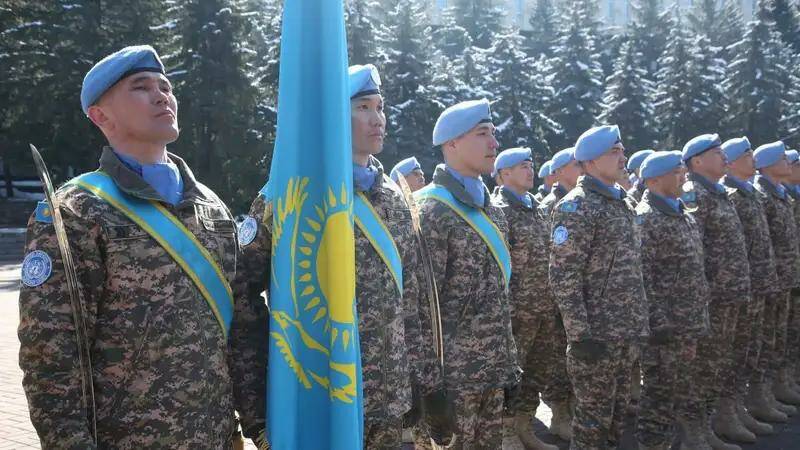 на голанские высоты отправились 139 миротворцев из казахстана