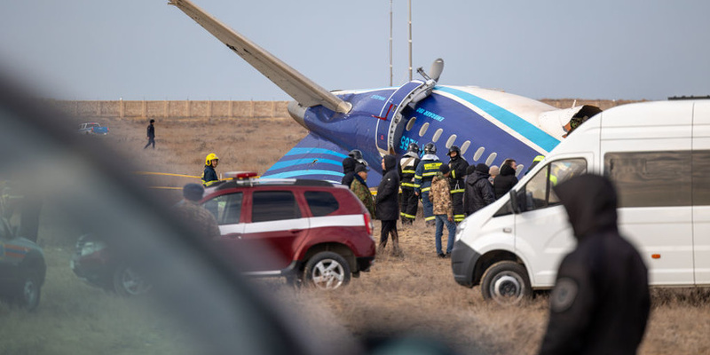 авиакатастрофа в актау: сегодня, 26 декабря, в азербайджане день траура