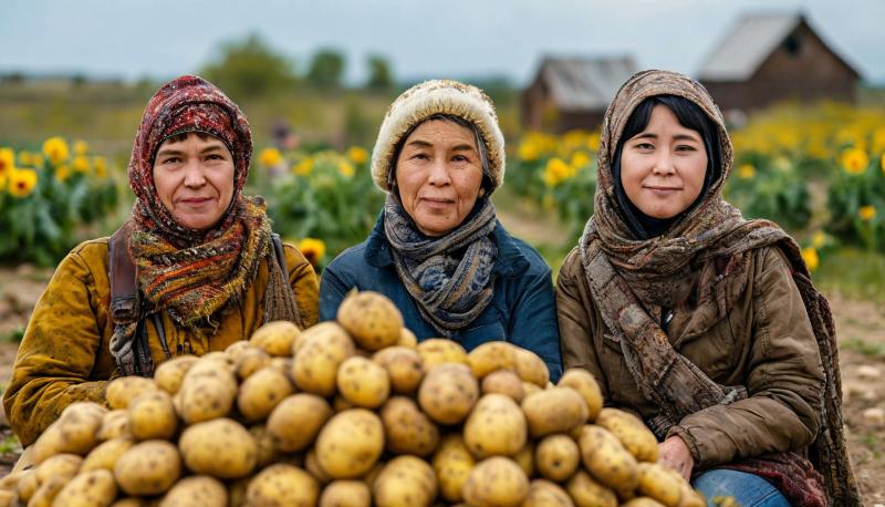 стало  известно, почему в казахстане выросли цены на картофель