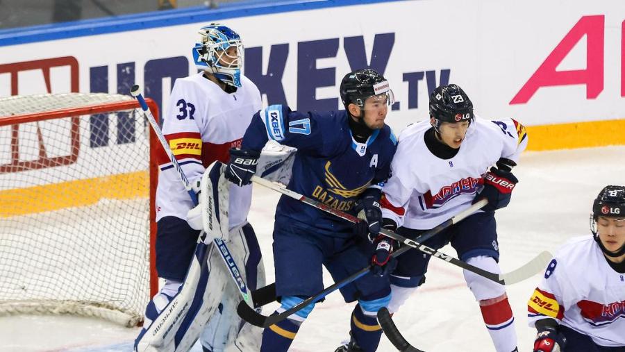 казахстанская хоккейная сборная уступила германии в матче чм 2025