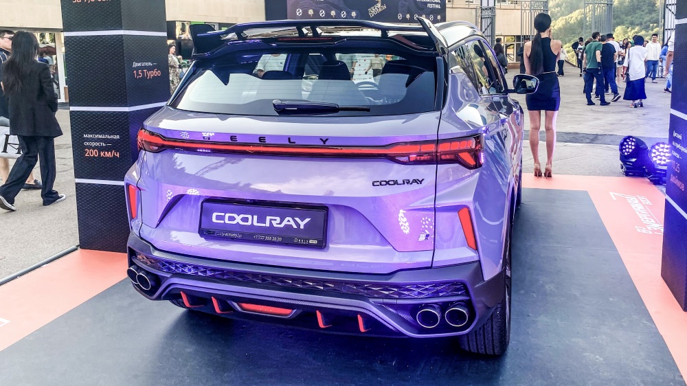 в казахстане презентовали новый geely coolray