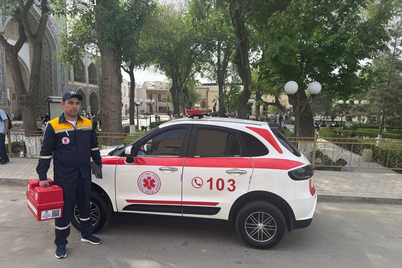 в узбекистане  внедряют электромобили скорой помощи для туристов и горожан