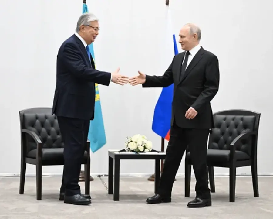 путин и токаев намерены реализовать договоренности в торговой и энергетической сферах