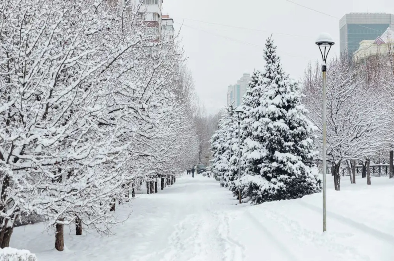 астану ожидает похолодание до -31°c, алматы — снегопады и гололёд