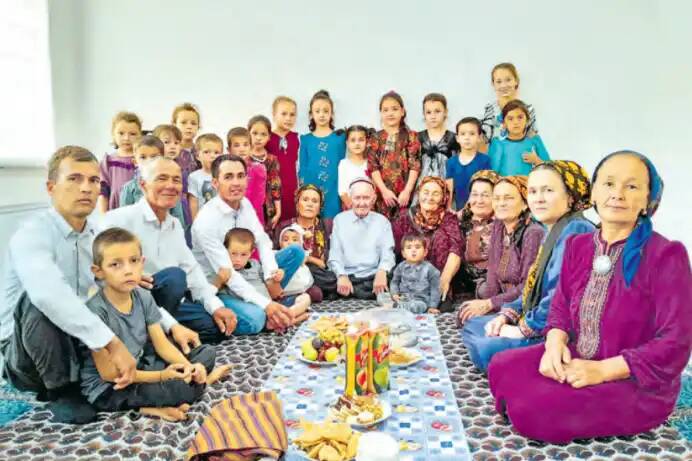 рекордсмен по жизни: целительная природа туркменистана поставила на ноги 89-летнего шамурата назарова, у которого уже 74 правнука