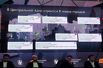 в центральной азии приступили к возведению восьми новых городов