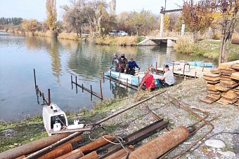 на окраине бишкека появится плавучая гэс