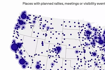 в сша накануне дня рождения трампа готовится масштабная акция протеста: объявлен национальный день неповиновения