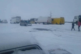 в киргизии дорожные службы переведены на круглосуточный режим работы