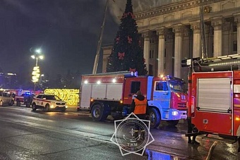 В Алматы в бывшем Доме правительства Казахстана ликвидировали крупный пожар