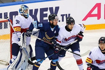 казахстанская хоккейная сборная уступила германии в матче чм 2025