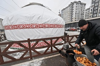 На Украине появилась очередная «юрта несокрушимости»