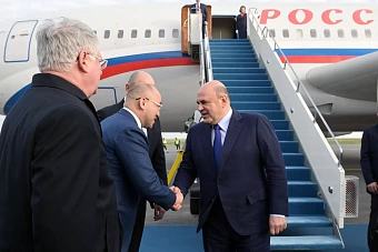 Премьер-министр РФ Михаил Мишустин прибыл в Астану для участия в «Иннопроме»