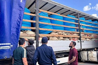 Из Таджикистана в Актобе прибыли 50 вагонов с гуманитарной помощью
