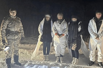 четверо граждан узбекистана попытались ночью перейти российско-казахстанскую границу 