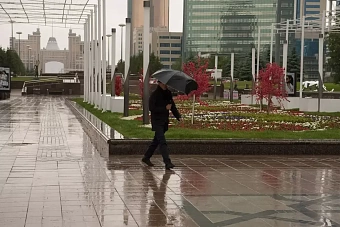 гроза с градом и ветер обрушатся на казахстан: погода на четверг, 9 мая 2024