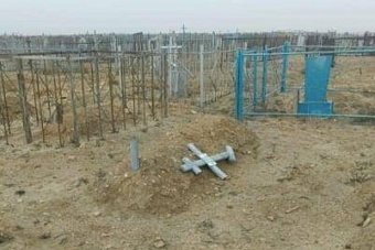 в казахстане вандалы разгромили православное кладбище