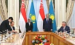 президент казахстана провел переговоры с президентом сингапура